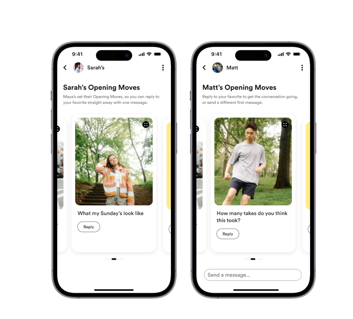 Opening Moves redesigned flow for men and women